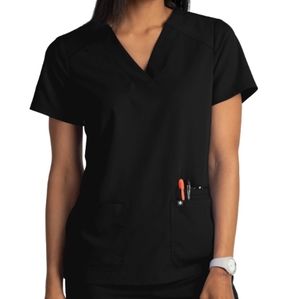 Beyond Scrubs Black Scrub Top!